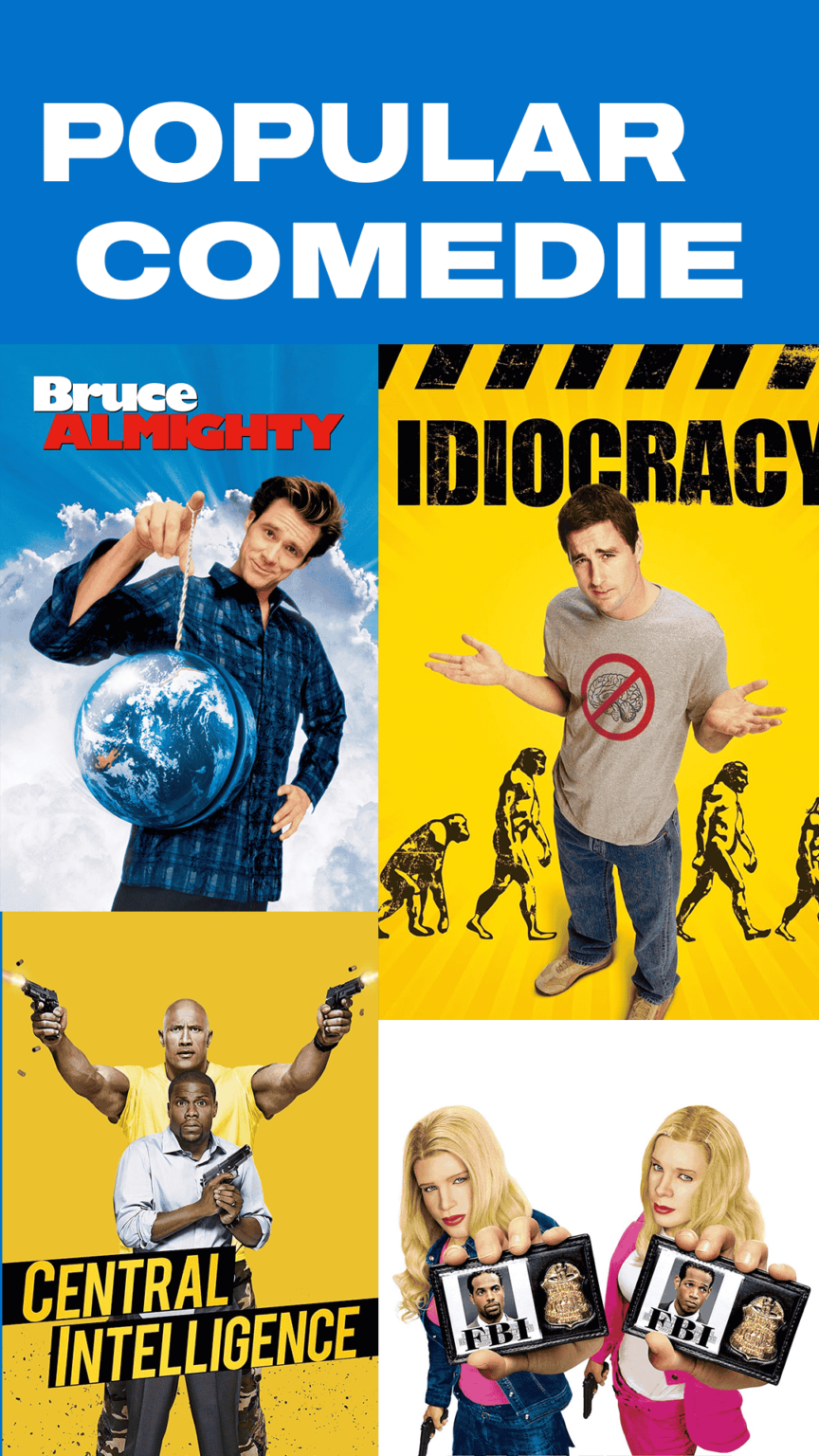 Comedy movies on Stream4k IPTV