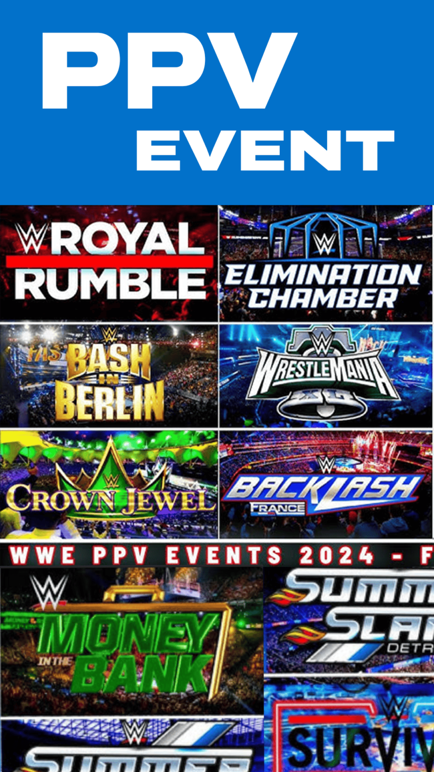 Pay-per-view events on Stream4k IPTV